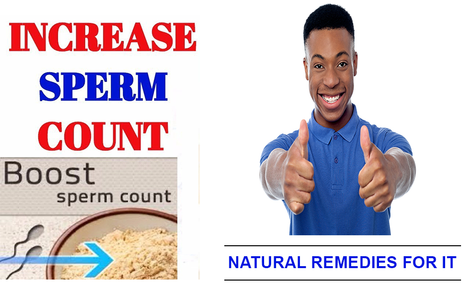 TREAT LOW SPERM COUNT NATURALLY